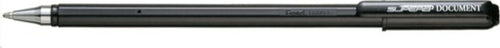 Penna a sfera con cappuccio Superb Document - punta 1 0mm - nero - Pentel [multipack] 12 pezzi Cancelleria e prodotti per ufficio/Penne matite scrittura e correzione/Penne e ricariche/Penne roller a inchiostro gel Eurocartuccia - Pavullo, Commerciovirtuoso.it