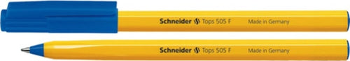 Penna a sfera con cappuccio Tops 505 - punta 0 5mm - blu - Schneider [multipack] 50 pezzi Cancelleria e prodotti per ufficio/Penne matite scrittura e correzione/Penne e ricariche/Penne roller a inchiostro gel Eurocartuccia - Pavullo, Commerciovirtuoso.it
