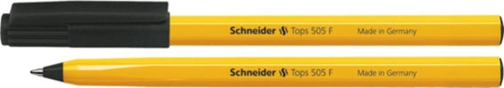 Penna a sfera con cappuccio Tops 505 - tratto 0 5mm - nero - Schneider [multipack] 50 pezzi Cancelleria e prodotti per ufficio/Penne matite scrittura e correzione/Penne e ricariche/Penne roller a inchiostro gel Eurocartuccia - Pavullo, Commerciovirtuoso.it