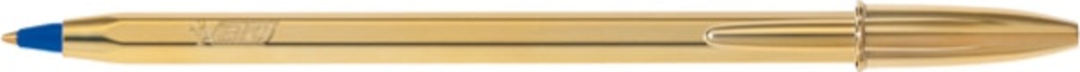 Penna a sfera Cristal Shine con cappuccio - punta media 1 0 mm - blu - fusto gold - Bic - scatola 20 pezzi Cancelleria e prodotti per ufficio/Penne matite scrittura e correzione/Penne e ricariche/Penne roller a inchiostro gel Eurocartuccia - Pavullo, Commerciovirtuoso.it