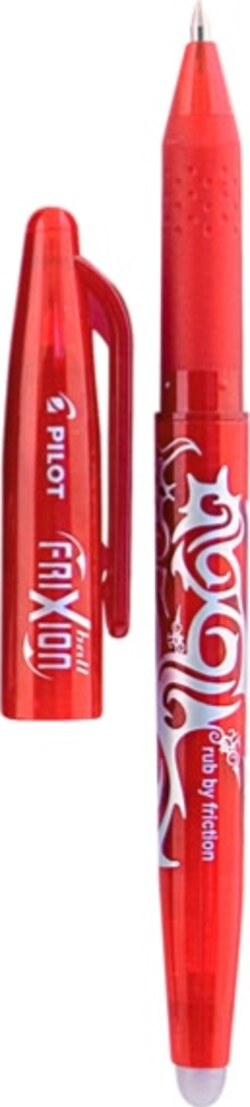 Penna a sfera Frixionball - punta 0 7mm - rosso - Pilot Cancelleria e prodotti per ufficio/Penne matite scrittura e correzione/Penne e ricariche/Penne roller a inchiostro gel Eurocartuccia - Pavullo, Commerciovirtuoso.it
