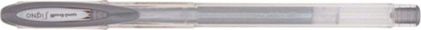 Penna a sfera gel Uni Ball Signo - punta 0 8mm - argento - Uni Mitsubishi Cancelleria e prodotti per ufficio/Penne matite scrittura e correzione/Penne e ricariche/Penne roller a inchiostro gel Eurocartuccia - Pavullo, Commerciovirtuoso.it