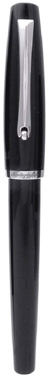 MONTEGRAPPA Penna roller Manager nera minuterie acciaio ISMANRIC