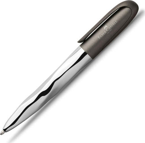 Penna a sfera N'ice - antracite - Feber Castell Cancelleria e prodotti per ufficio/Penne matite scrittura e correzione/Penne e ricariche/Penne a sfera Eurocartuccia - Pavullo, Commerciovirtuoso.it