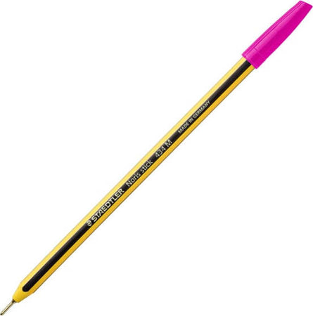 Penna a sfera Noris Stick - punta 1 0 mm - magenta - Staedtler - conf. 10 pezzi Cancelleria e prodotti per ufficio/Penne matite scrittura e correzione/Penne e ricariche/Penne roller a inchiostro gel Eurocartuccia - Pavullo, Commerciovirtuoso.it