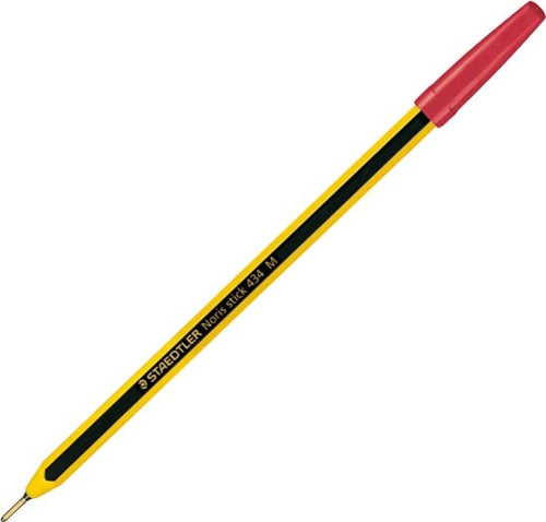 Penna a sfera Noris Stick - punta 1 0 mm - rosso - Staedtler - conf. 20 pezzi Cancelleria e prodotti per ufficio/Penne matite scrittura e correzione/Penne e ricariche/Penne roller a inchiostro gel Eurocartuccia - Pavullo, Commerciovirtuoso.it