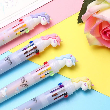 Penna A Sfera Retrattile Multicolore Unicorno Per Scuola Festa Regali Bomboniere Casa e cucina/Hobby creativi/Materiali per hobby creativi/Forniture per feste/Bomboniere Trade Shop italia - Napoli, Commerciovirtuoso.it