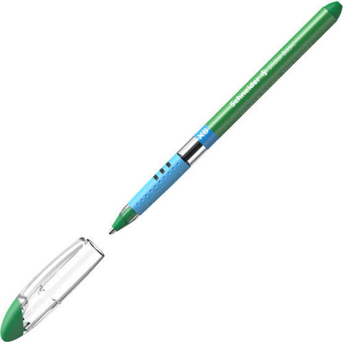 Penna a sfera Slider Basic - punta XB - verde - Schneider Cancelleria e prodotti per ufficio/Penne matite scrittura e correzione/Penne e ricariche/Penne roller a inchiostro gel Eurocartuccia - Pavullo, Commerciovirtuoso.it