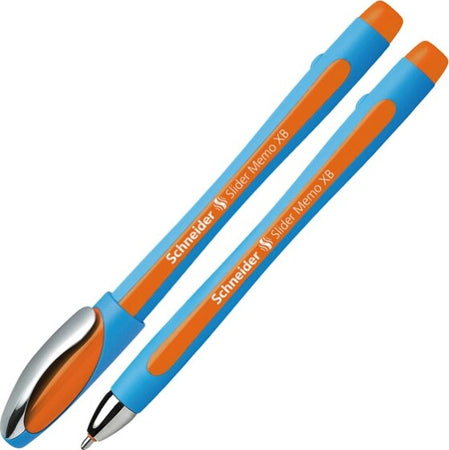 Penna a sfera Slider Memo - punta XB - arancio - Schneider [multipack] 10 pezzi Cancelleria e prodotti per ufficio/Penne matite scrittura e correzione/Penne e ricariche/Penne roller a inchiostro gel Eurocartuccia - Pavullo, Commerciovirtuoso.it