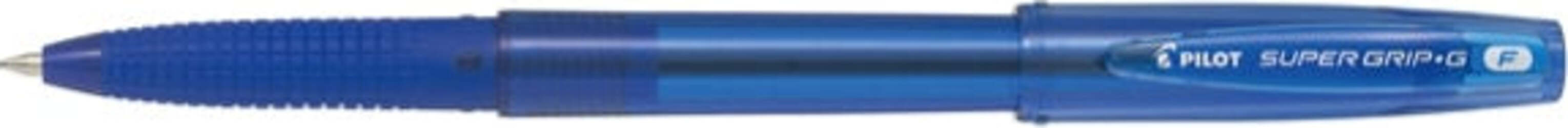 Penna a sfera Supergrip G con cappuccio - punta 0 7mm - blu - Pilot [multipack] 12 pezzi Cancelleria e prodotti per ufficio/Penne matite scrittura e correzione/Penne e ricariche/Penne roller a inchiostro gel Eurocartuccia - Pavullo, Commerciovirtuoso.it