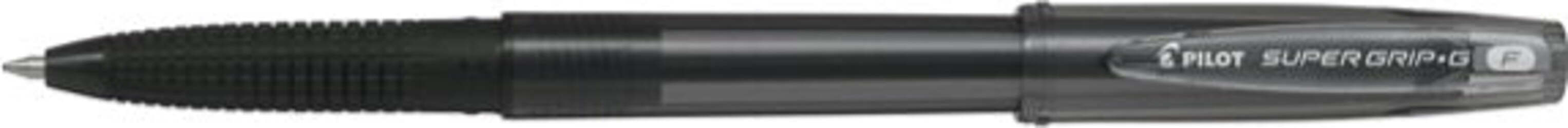 Penna a sfera Supergrip G con cappuccio - punta 0 7mm - nero - Pilot [multipack] 12 pezzi Cancelleria e prodotti per ufficio/Penne matite scrittura e correzione/Penne e ricariche/Penne roller a inchiostro gel Eurocartuccia - Pavullo, Commerciovirtuoso.it