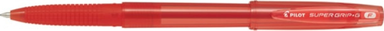 Penna a sfera Supergrip G con cappuccio - punta 0 7mm - rosso - Pilot [multipack] 12 pezzi Cancelleria e prodotti per ufficio/Penne matite scrittura e correzione/Penne e ricariche/Penne roller a inchiostro gel Eurocartuccia - Pavullo, Commerciovirtuoso.it