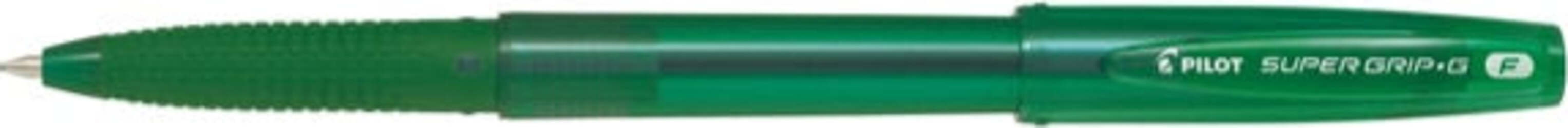 Penna a sfera Supergrip G con cappuccio - punta 0 7mm - verde - Pilot [multipack] 12 pezzi Cancelleria e prodotti per ufficio/Penne matite scrittura e correzione/Penne e ricariche/Penne roller a inchiostro gel Eurocartuccia - Pavullo, Commerciovirtuoso.it