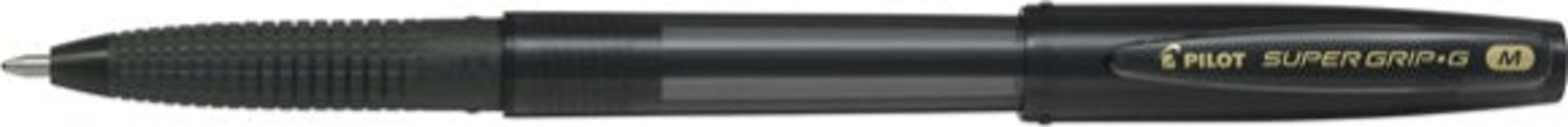 Penna a sfera Supergrip G con cappuccio - punta 1 0mm - nero - Pilot [multipack] 12 pezzi Cancelleria e prodotti per ufficio/Penne matite scrittura e correzione/Penne e ricariche/Penne roller a inchiostro gel Eurocartuccia - Pavullo, Commerciovirtuoso.it