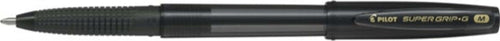 Penna a sfera Supergrip G con cappuccio - punta 1 0mm - nero - Pilot [multipack] 12 pezzi Cancelleria e prodotti per ufficio/Penne matite scrittura e correzione/Penne e ricariche/Penne roller a inchiostro gel Eurocartuccia - Pavullo, Commerciovirtuoso.it