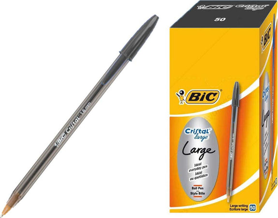 Penna-bic-cristal-large-nera-cf.50