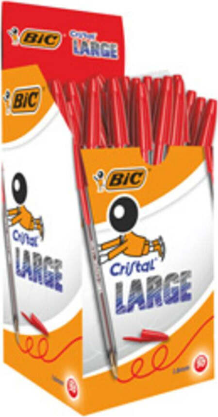 Penna-bic-cristal-large-rosso-cf.50