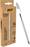 Penna-bic-metal-nero-con-2-refil