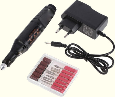 PENNA FRESA COMPATTA UNGHIE CON SET PUNTE MANICURE PORTATILE PROFESSIONALE Bellezza/Manicure e pedicure/Strumenti e accessori/Frese per unghie Trade Shop italia - Napoli, Commerciovirtuoso.it