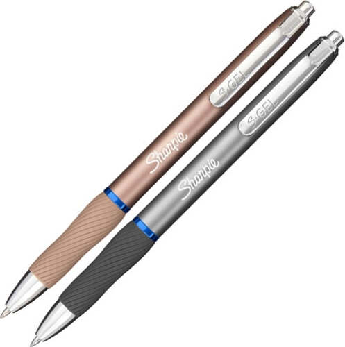 Penna gel a scatto - punta 0.7 mm - fusto colori assortiti metal - blu - Sharpie [multipack] 12 pezzi Cancelleria e prodotti per ufficio/Penne matite scrittura e correzione/Penne e ricariche/Penne roller a inchiostro gel Eurocartuccia - Pavullo, Commerciovirtuoso.it