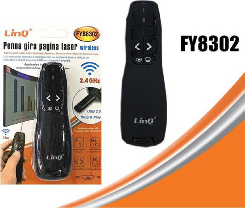 Penna Gira Pagine Laser Wireless Puntatore Telecomando Per Presentazioni Fy8302 Elettronica/Informatica/Accessori/Tastiere Mouse e periferiche di input/Tastiere Trade Shop italia - Napoli, Commerciovirtuoso.it