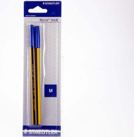 Penna-Noris-Stick-434-blu-2-pezzi-Staedtler