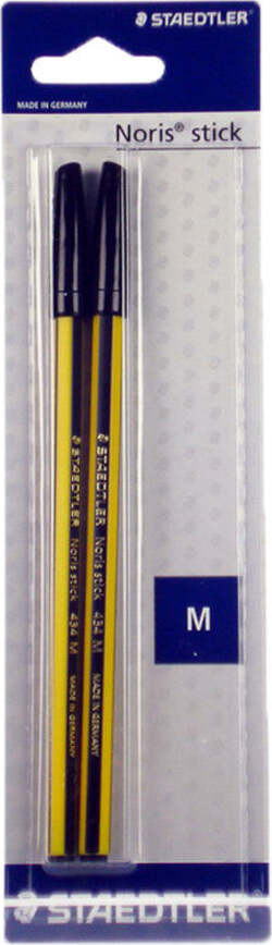 Penna-Noris-Stick-434-nero-2-pezzi-Staedtler
