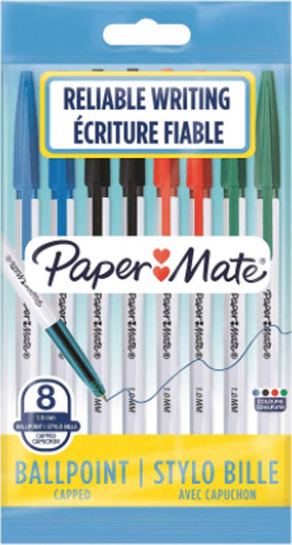 Penna puoch paper mate 1mm ass.te bls. 8pz Cancelleria e prodotti per ufficio/Penne matite scrittura e correzione/Penne e ricariche/Penne roller a inchiostro gel Scontolo.net - Potenza, Commerciovirtuoso.it
