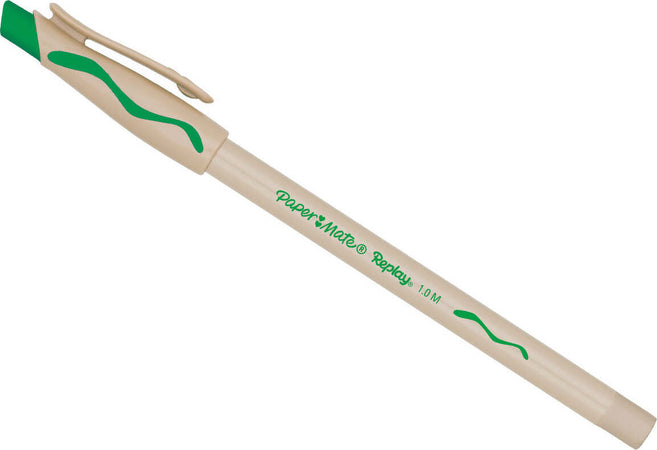 Penna-Replay-Paper-Mate-Verde-12-pezzi