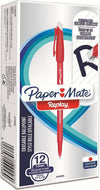 Penna-replay-rossa-anniversario-cf.12-Paper-Mate