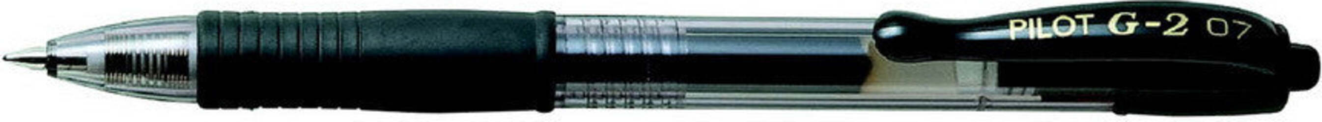 Penna-Roller-a-Inchiostro-Gel-G2-Nera-Pilot-12-pezzi