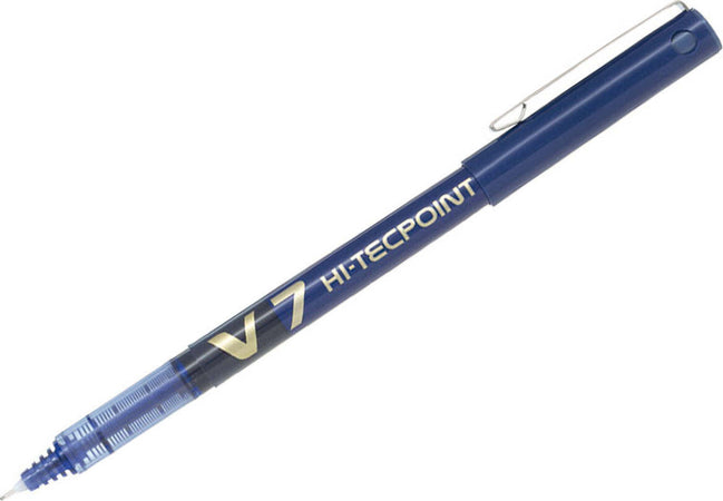 Penna-Roller-a-inchiostro-Liquido-Blu-Hi-Tecpoint-V7-Pilot