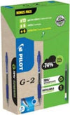 Penna roller gel scatto G-2 - punta 0 7 mm - 12 refill inclusi - blu - Pilot - conf. 12 pezzi Cancelleria e prodotti per ufficio/Penne matite scrittura e correzione/Penne e ricariche/Penne roller a inchiostro gel Eurocartuccia - Pavullo, Commerciovirtuoso.it