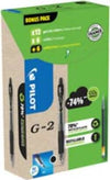 Penna roller gel scatto G-2 - punta 0 7 mm - 12 refill inclusi - nero - Pilot - conf. 12 pezzi Cancelleria e prodotti per ufficio/Penne matite scrittura e correzione/Penne e ricariche/Penne roller a inchiostro gel Eurocartuccia - Pavullo, Commerciovirtuoso.it