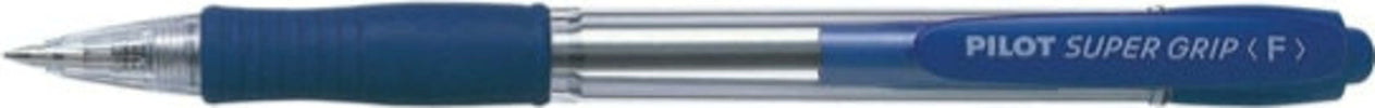 Penna sfera a scatto Super Grip - punta fine 0 7 mm - blu - Pilot Cancelleria e prodotti per ufficio/Penne matite scrittura e correzione/Penne e ricariche/Penne roller a inchiostro gel Eurocartuccia - Pavullo, Commerciovirtuoso.it