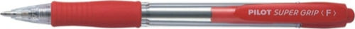Penna sfera a scatto Super Grip - punta fine 0 7 mm - rosso - Pilot Cancelleria e prodotti per ufficio/Penne matite scrittura e correzione/Penne e ricariche/Penne roller a inchiostro gel Eurocartuccia - Pavullo, Commerciovirtuoso.it