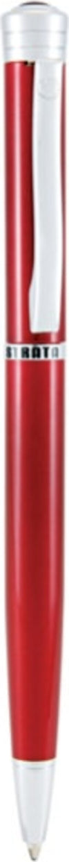 Penna sfera Strata - tratto medio - fusto rosso - Monteverde Cancelleria e prodotti per ufficio/Penne matite scrittura e correzione/Penne e ricariche/Penne a sfera Eurocartuccia - Pavullo, Commerciovirtuoso.it