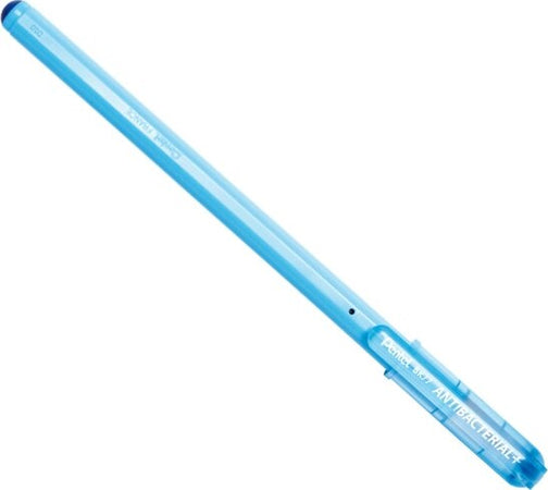 Penna sfera Superb Antibacterical+ - punta 0 7 mm - inchiostro blu - Pentel [multipack] 12 pezzi Cancelleria e prodotti per ufficio/Penne matite scrittura e correzione/Penne e ricariche/Penne roller a inchiostro gel Eurocartuccia - Pavullo, Commerciovirtuoso.it