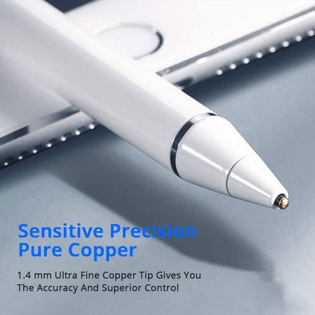 Penna Stilo Pennino Capacitivo Da 1,2mm Digitale Ricaricabile A Punta Fine Touch Accessori Ipad e Tablet Trade Shop italia - Napoli, Commerciovirtuoso.it