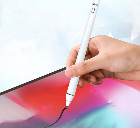 Penna-stilo-touch-screen-universale-compatibile-con-tablet-e-smartphone-sensibile-e-pronto-all'uso