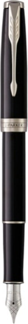 Penna stilografica Sonnet Laque black CT - punta M - Parker Cancelleria e prodotti per ufficio/Penne matite scrittura e correzione/Penne e ricariche/Penne stilografiche Eurocartuccia - Pavullo, Commerciovirtuoso.it
