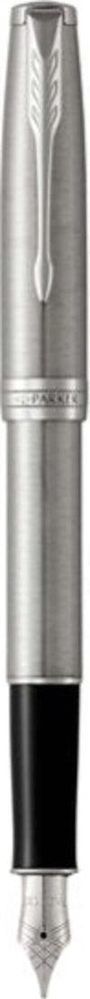 Penna stilografica Sonnet Stainless Steel - punta M - Parker Cancelleria e prodotti per ufficio/Penne matite scrittura e correzione/Penne e ricariche/Penne stilografiche Eurocartuccia - Pavullo, Commerciovirtuoso.it