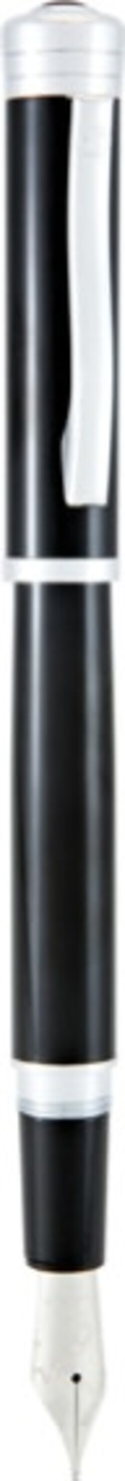 Penna stilografica Strata - tratto medio - fusto nero - Monteverde Cancelleria e prodotti per ufficio/Penne matite scrittura e correzione/Penne e ricariche/Penne stilografiche Eurocartuccia - Pavullo, Commerciovirtuoso.it