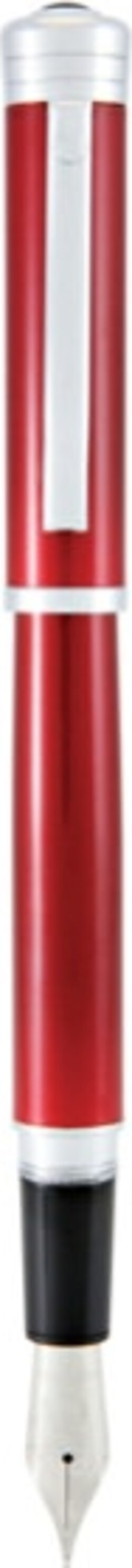 Penna stilografica Strata - tratto medio - fusto rosso - Monteverde Cancelleria e prodotti per ufficio/Penne matite scrittura e correzione/Penne e ricariche/Penne stilografiche Eurocartuccia - Pavullo, Commerciovirtuoso.it