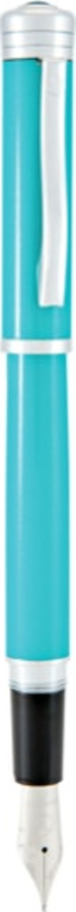 Penna stilografica Strata - tratto medio - fusto turchese - Monteverde Cancelleria e prodotti per ufficio/Penne matite scrittura e correzione/Penne e ricariche/Penne stilografiche Eurocartuccia - Pavullo, Commerciovirtuoso.it