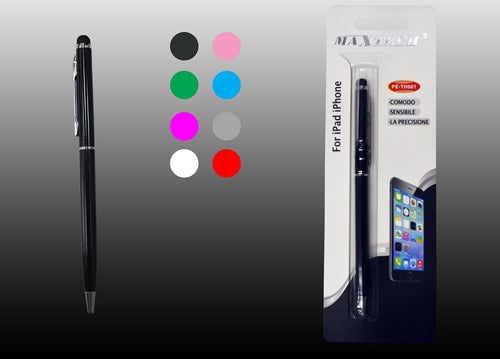 Penna Touch Screen Per Smartphone Pennino Tablet Ipad Iphone Maxtech Pe-th001 Accessori Ipad e Tablet Trade Shop italia - Napoli, Commerciovirtuoso.it
