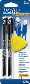 Penna-Tratto-Cancellik-Nera-con-gomma-2-pezzi