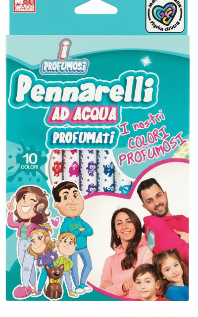 Pennarelli-Ad-Acqua-Profumati-10-Colori-Mamma-Giulia-Figlia-Chiara---I-Profumosi