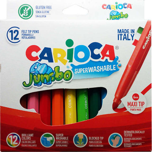 Pennarelli-Carioca-Jumbo-da-12-pezzi