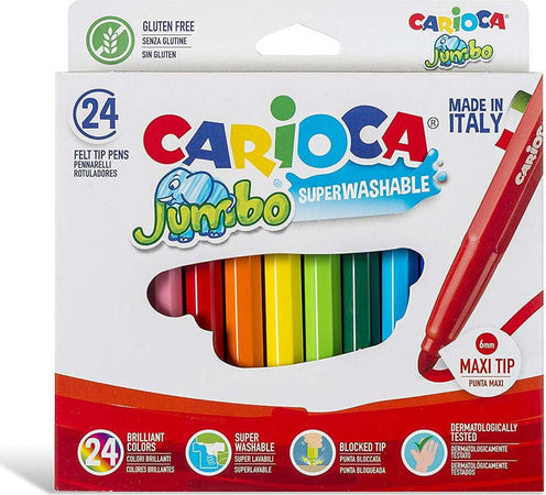 Pennarelli-Carioca-Jumbo-da-24-pezzi